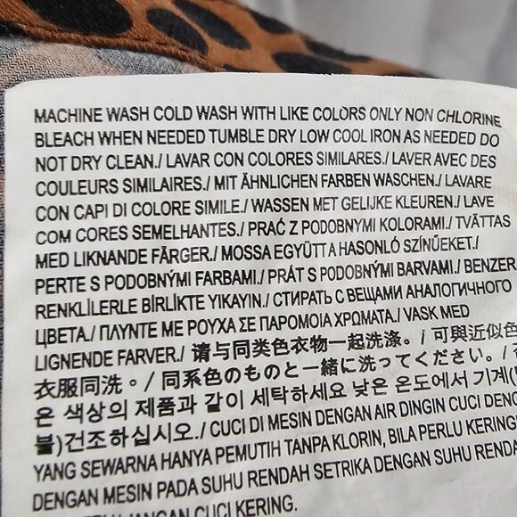 Leopard Print Short Sleeve Dress - Picture 12 of 13